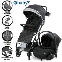 Coche de Paseo Maleta URBAN WAY con Portabebé Black