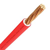 Cable THW-90 +plus 450/750 V 10 AWG Rojo 100m Indeco