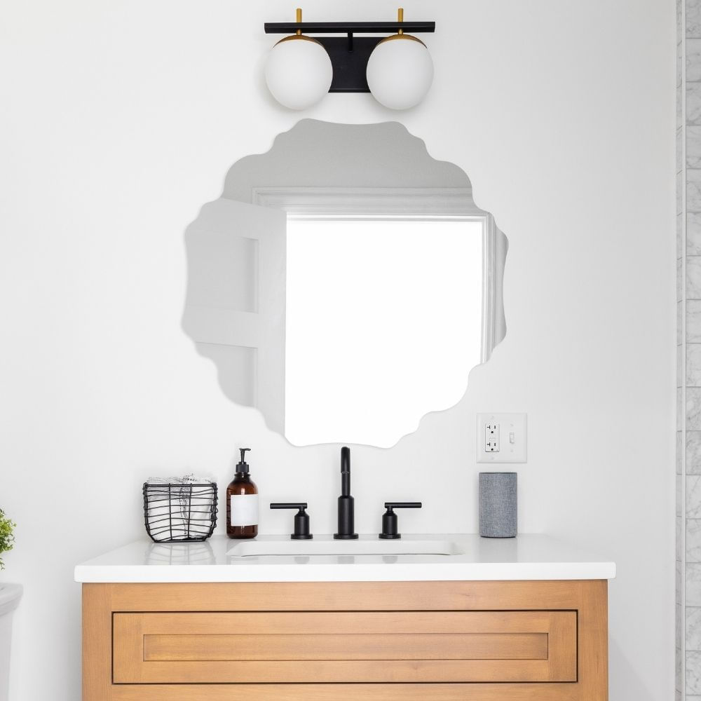 Espejo Baño Orange Contemporáneo 60x60cm