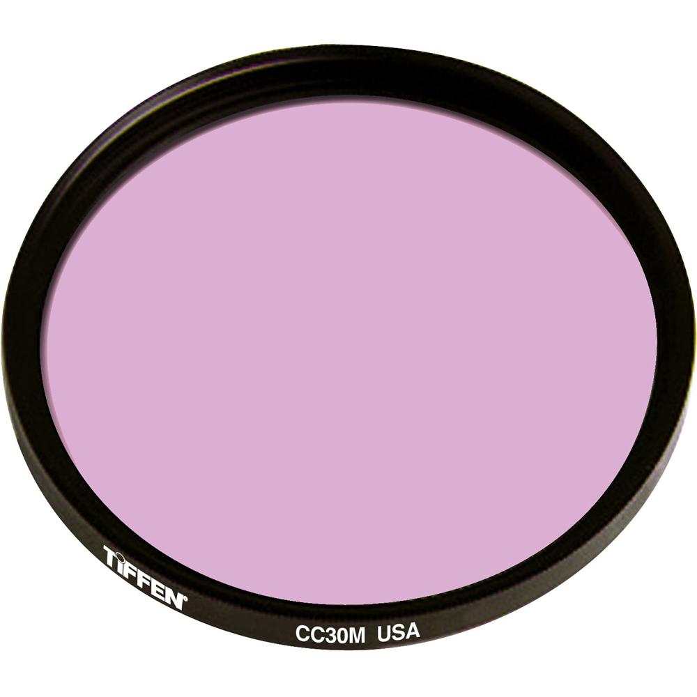 Tiffen 4.5"" Round CC30M Magenta Filter