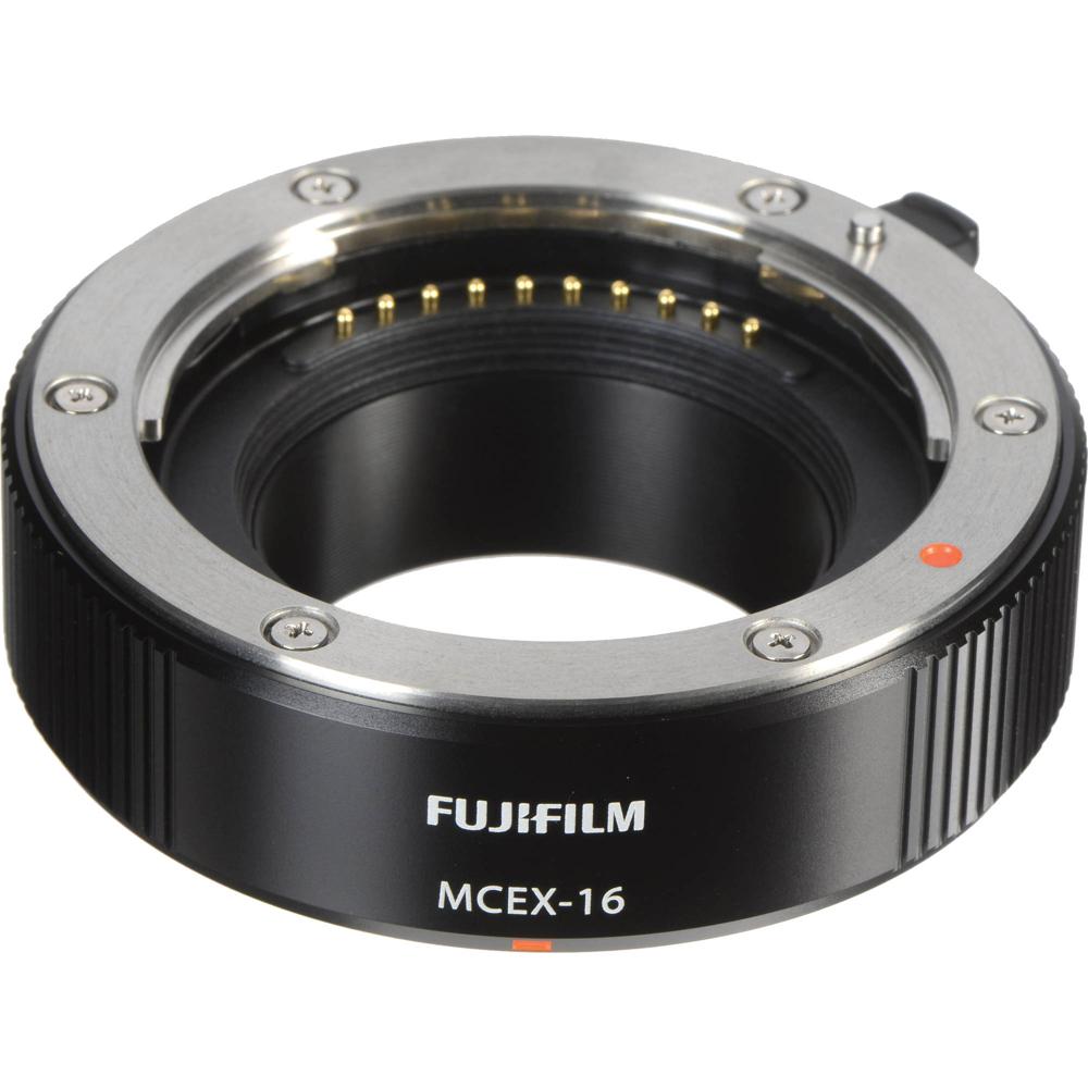 Tubo de Extensión FUJIFILM MCEX-16 de 16mm para Lentes y Cámaras Fujifilm X-Mount - Enfoque Mínimo R
