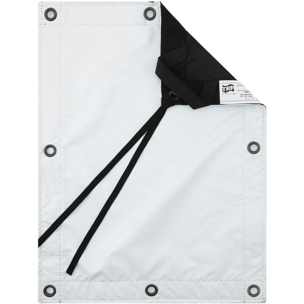 TRP WORLDWIDE Claycoat (12 x 12') - Lado Blanco para Rebote Suave, Lado Negro Invertido