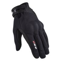 Guantes Dart 2 Táctil LS2 Antideslizantes Protección Motociclistas Talla M - Negro