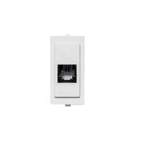 DADO TELEFONO RJ11 DE 1 MODULO SINTHESI S17 BLANCO