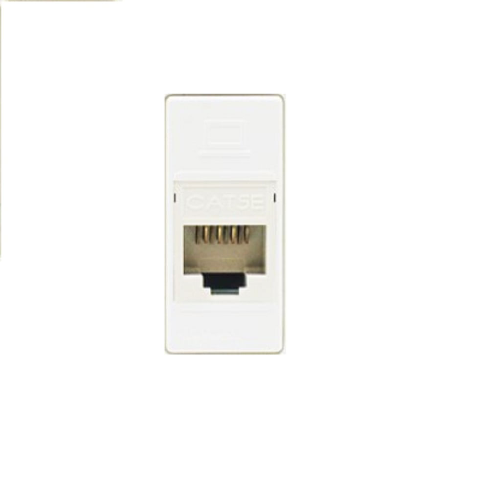 DADO DATOS RJ45 CAT 5E 1 MODULO S17 BLANCO SINTHESI