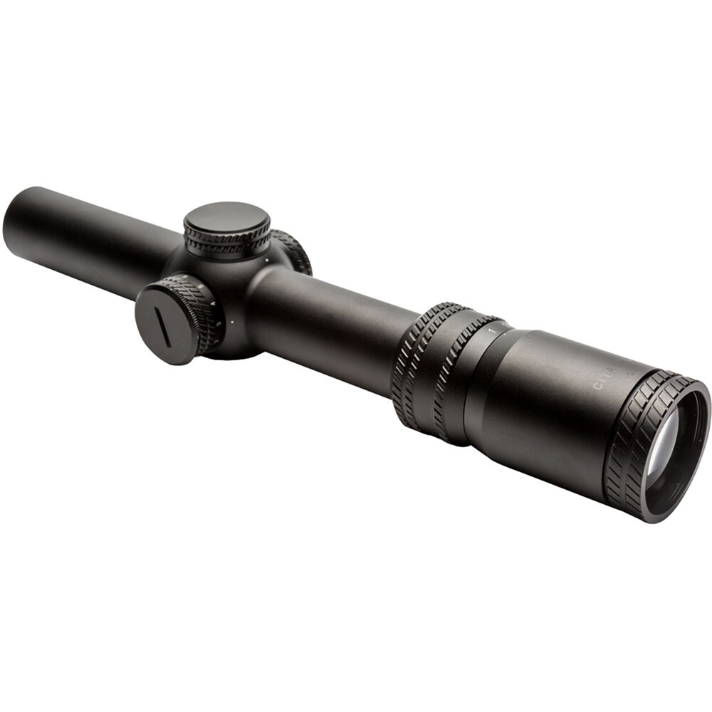 Visor de Rifle Sightmark 1-10x24 Citadel (Retícula CR1 Iluminada, 2ª FP) - Torres de Perfil Bajo, Óp