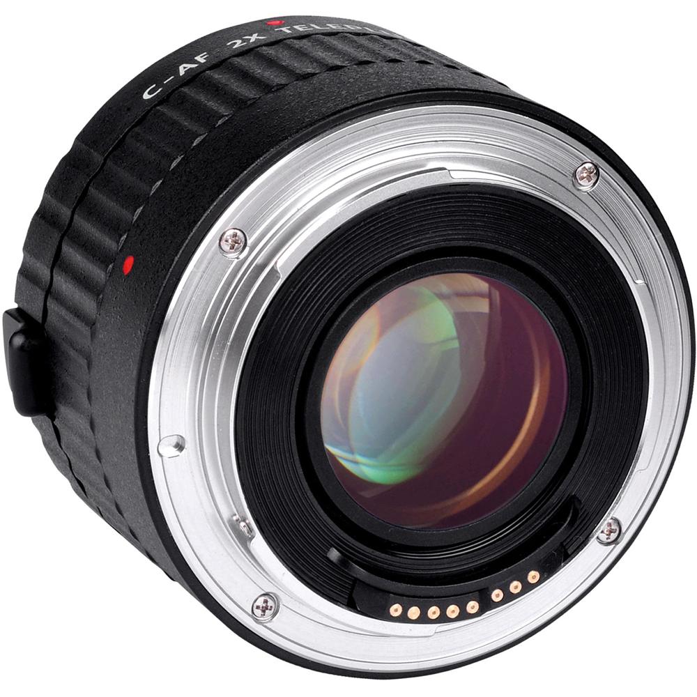 Viltrox C-AF 2x Teleplus Teleconverter para Canon EF - Teleconvertidor 2x con Autofocus y Medición d