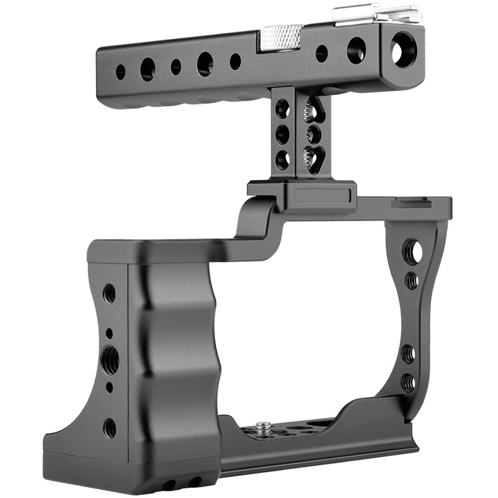 YELANGU C14 Cage para Cámara con Mango Superior para Canon EOS M50 y M5 - Montaje QR Arca Swiss Inte