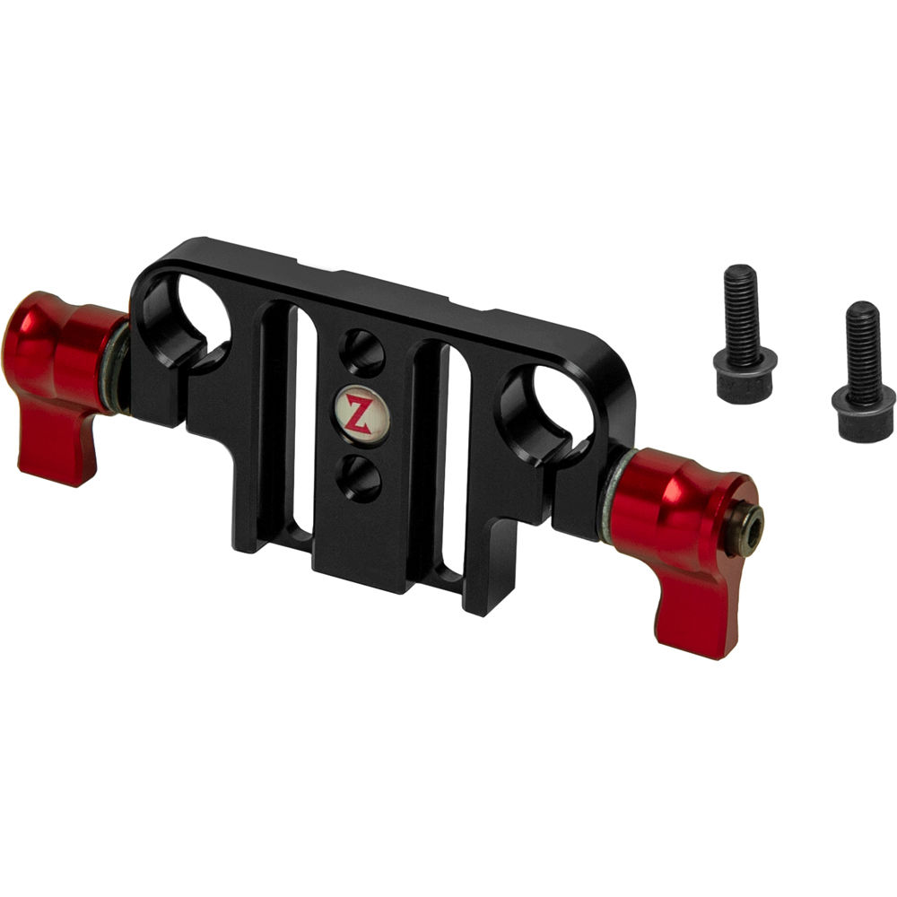 Zacuto VCT Tall Rod Riser - Soporte Ajustable de 1.8"" para Dos Varillas de 15mm, Compatible con Base