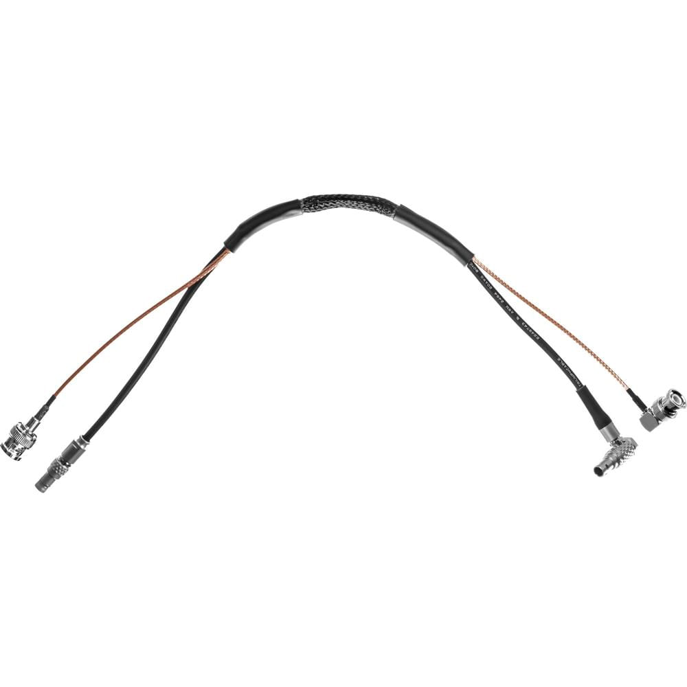 Zacuto Cable de 2 Pines a 4 Pines LEMO & SDI de 12"" para Kameleon Pro EVF y RED V-RAPTOR/V-RAPTOR XL