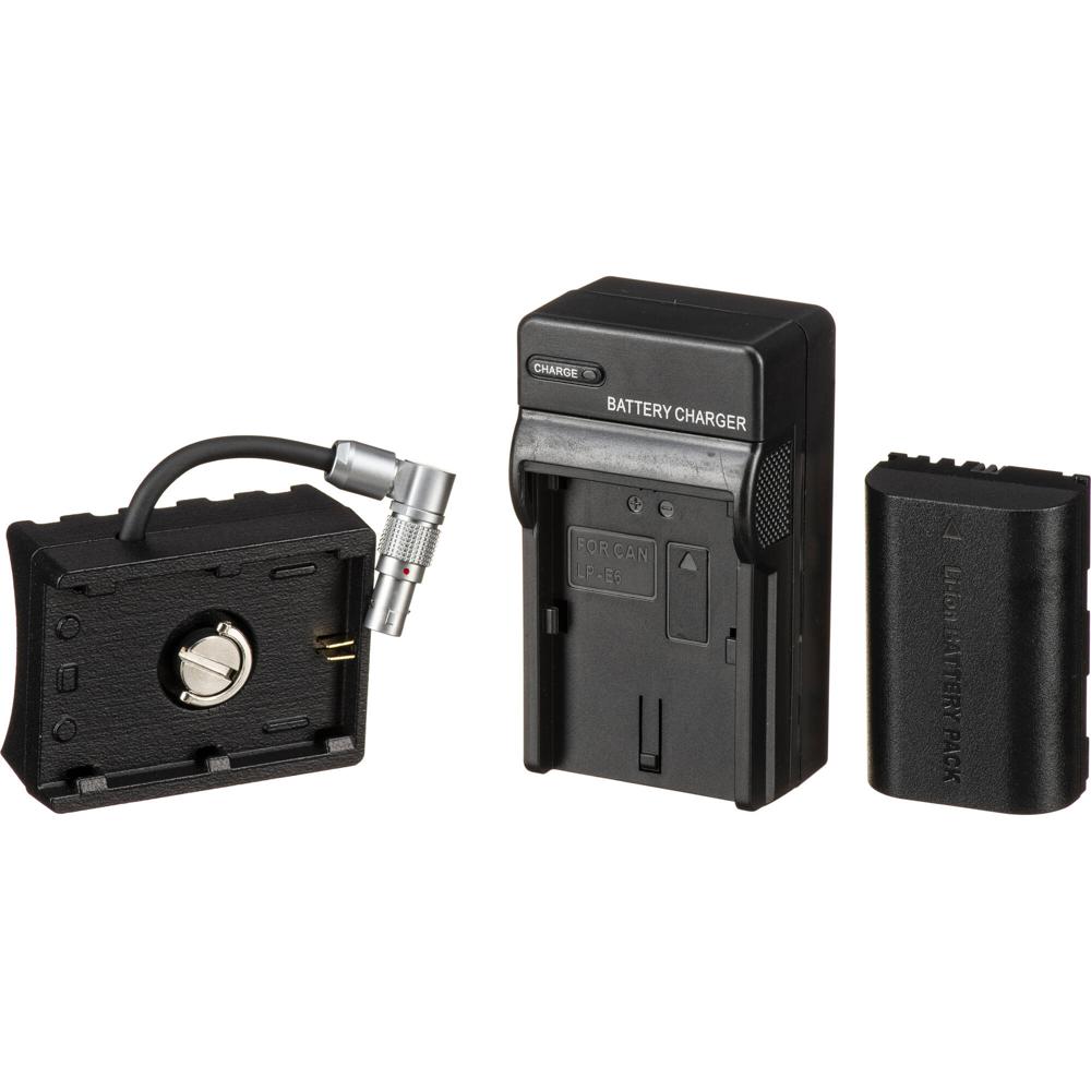 Zacuto LP-E6 Set de Batería para Kameleon Pro EVF - Placa de Batería Dedicada, 1 x Batería LP-E6, Ha