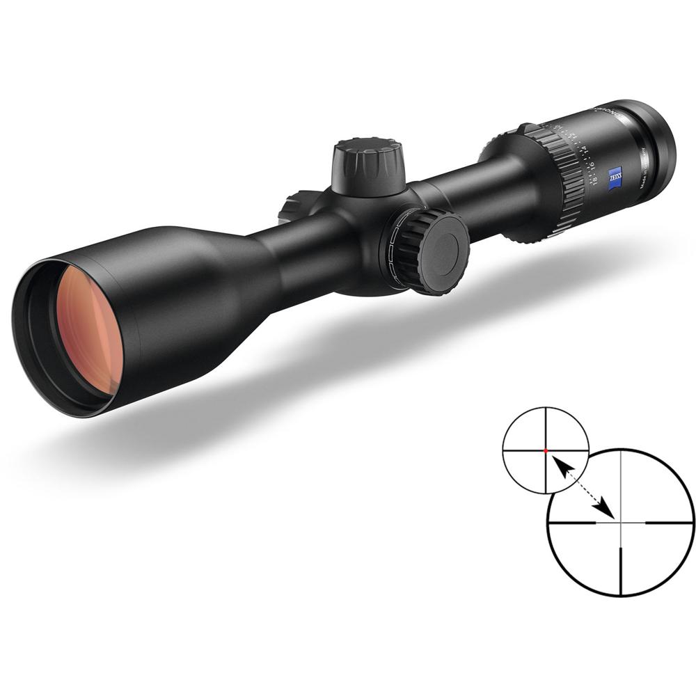 ZEISS 3-18x50 Conquest V6 Riflescope - Retículo 6, 2ª FP, 30mm, Corrección de Punto de Impacto 1/4 M