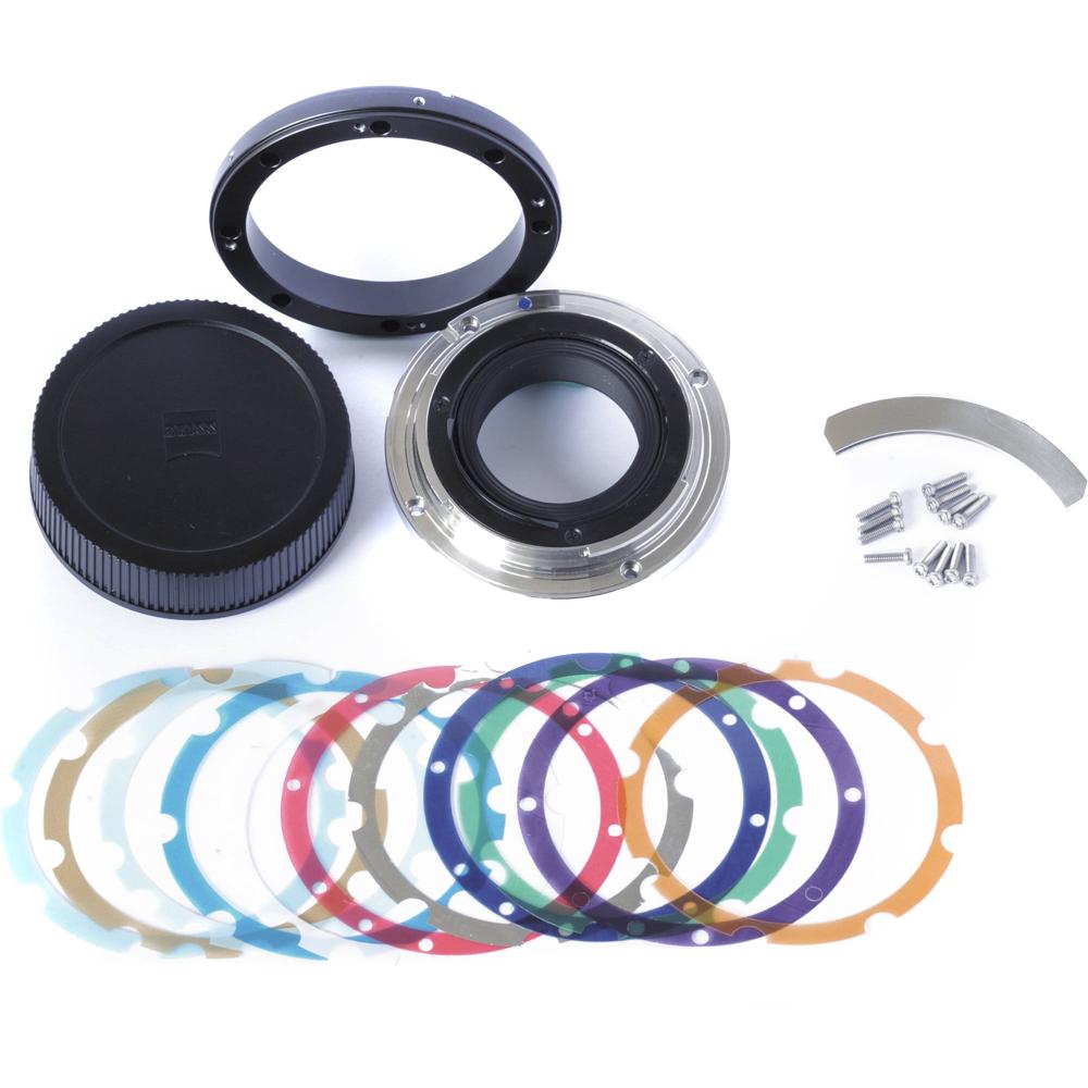 ZEISS Set de Montura Intercambiable F (CP.2 135/T2.1) - Montura de Lente F, Espaciadores Codificados