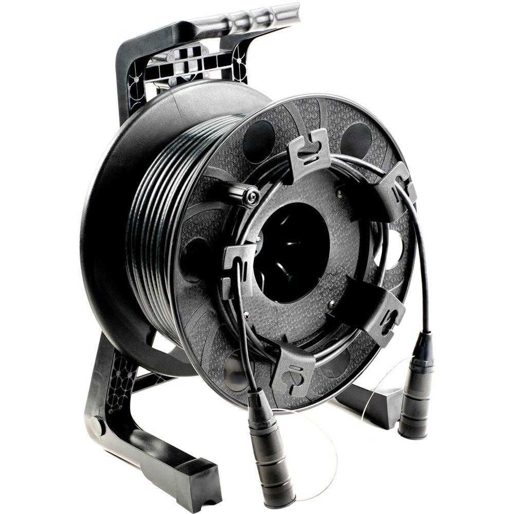 ZILR Carrete de Cable BNC 12G-SDI (32.8') - Soporta Video 12G-SDI y Resoluciones DCI 4K60, Conectore