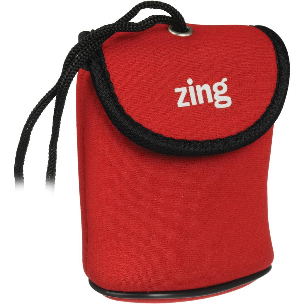 Zing Designs Funda para Cámara, Mediana (Roja) - Compatible con Cámaras Digitales Compactas, Bolsa I