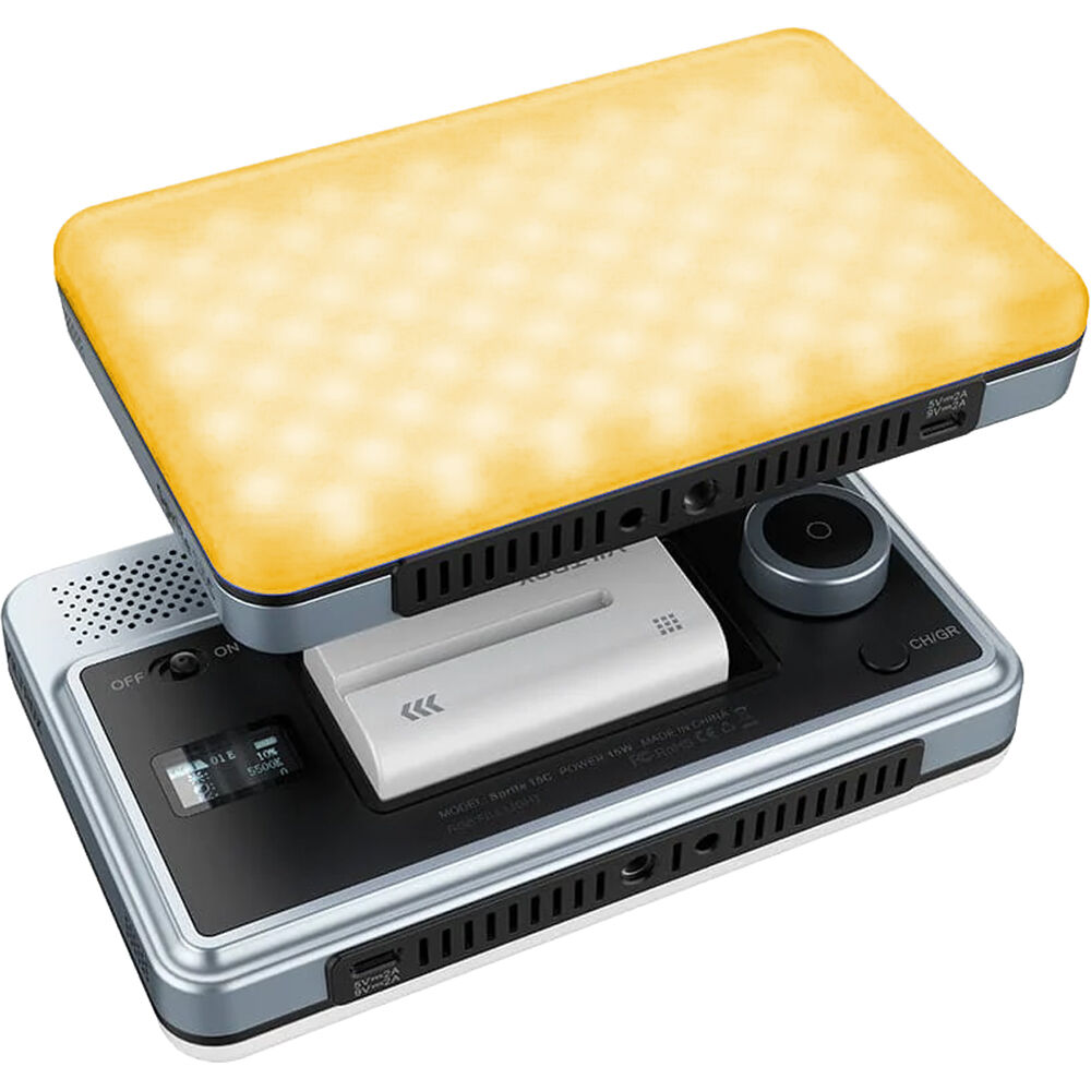 Viltrox Sprite 15B Panel LED Bi-Color para Creadores de Contenido y Vloggers - Control Onboard y App
