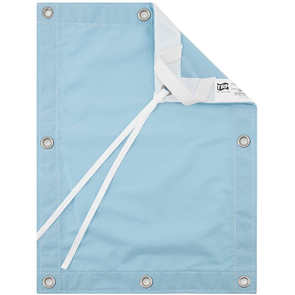TRP WORLDWIDE Tela Muslín Azul Día (8 x 12') - Tela Modificadora de Luz, Rebote o Difusión, Ideal pa