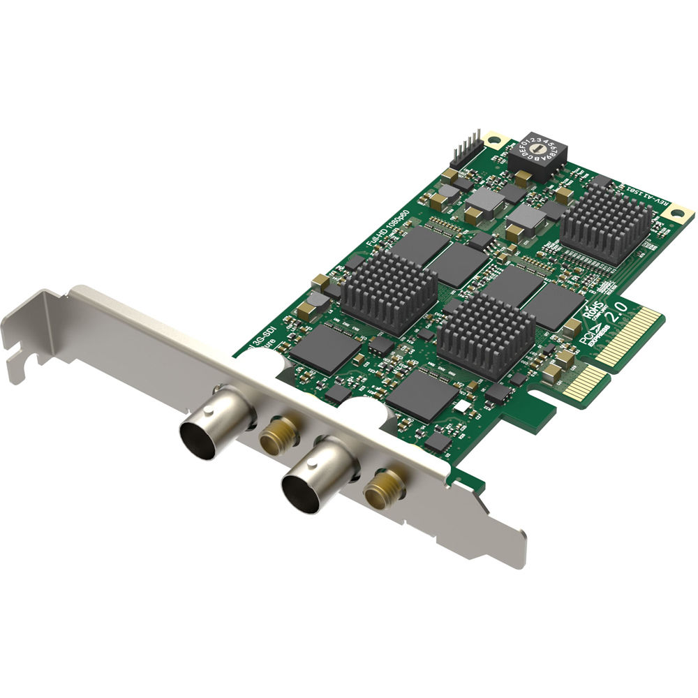 Tarjeta de Captura Dual SDI Pro de Magewell (2 Canales)