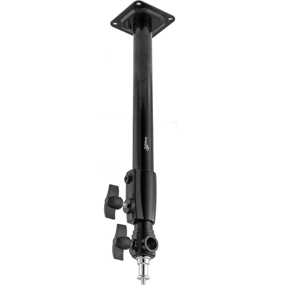 Soporte de Luz de Techo Impacto - Capacidad de Carga 22 lb, Longitud Telescópica 15 a 26"", Montaje e