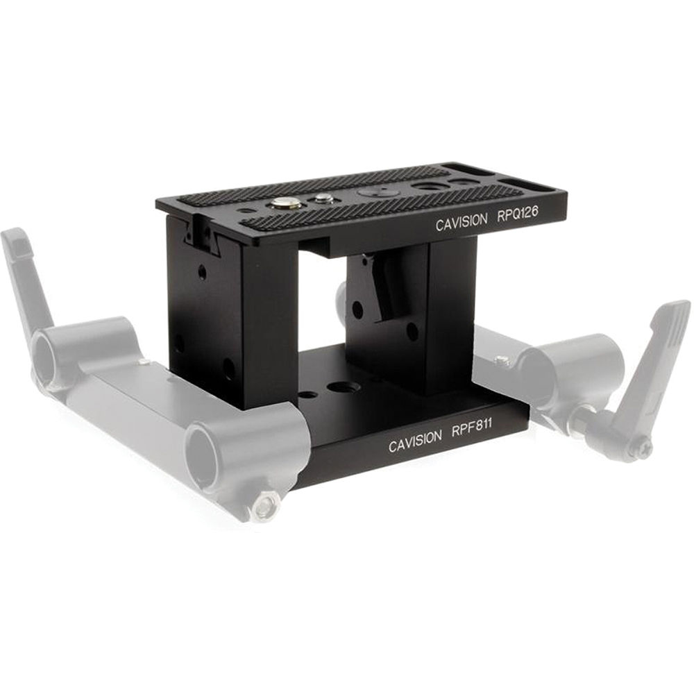 Soporte de Liberación Rápida Dual Cavision para Varillas de 15/100mm