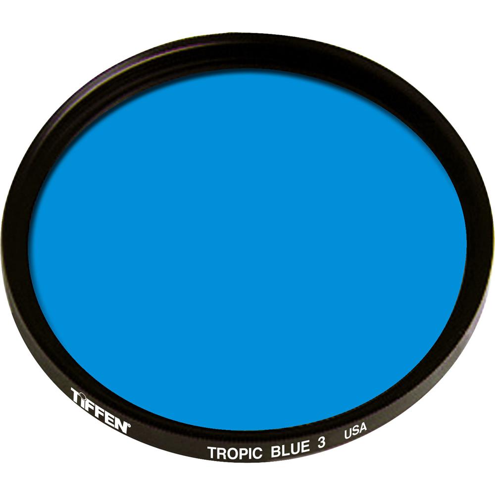 Tiffen 4.5"" Round 3 Tropic Blue Solid Color Filter
