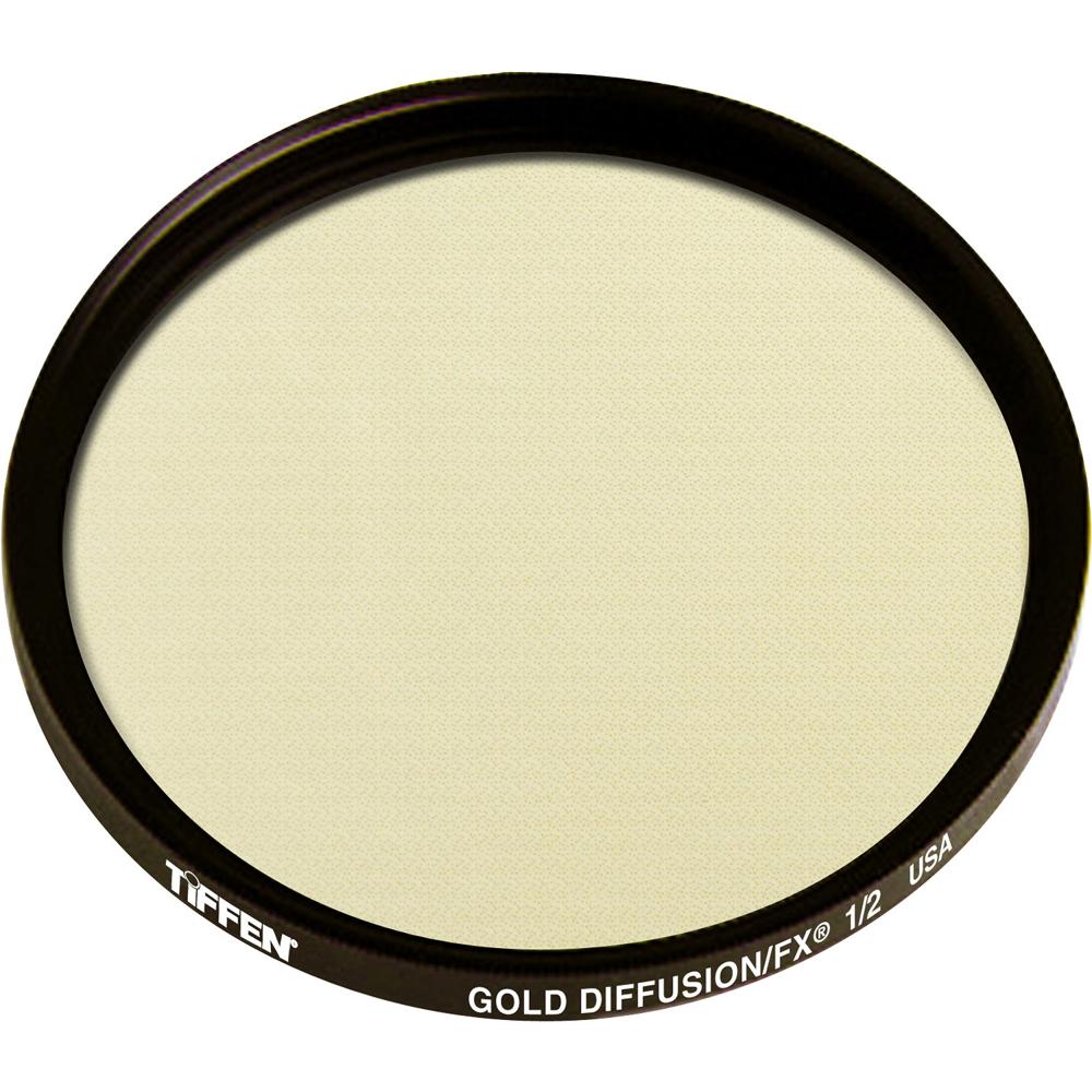 Tiffen 4.5"" Round Gold Diffusion/FX 1/2 Filter