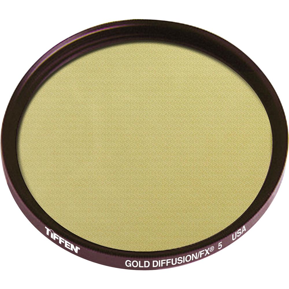 Tiffen 4.5"" Round Gold Diffusion/FX 5 Filter