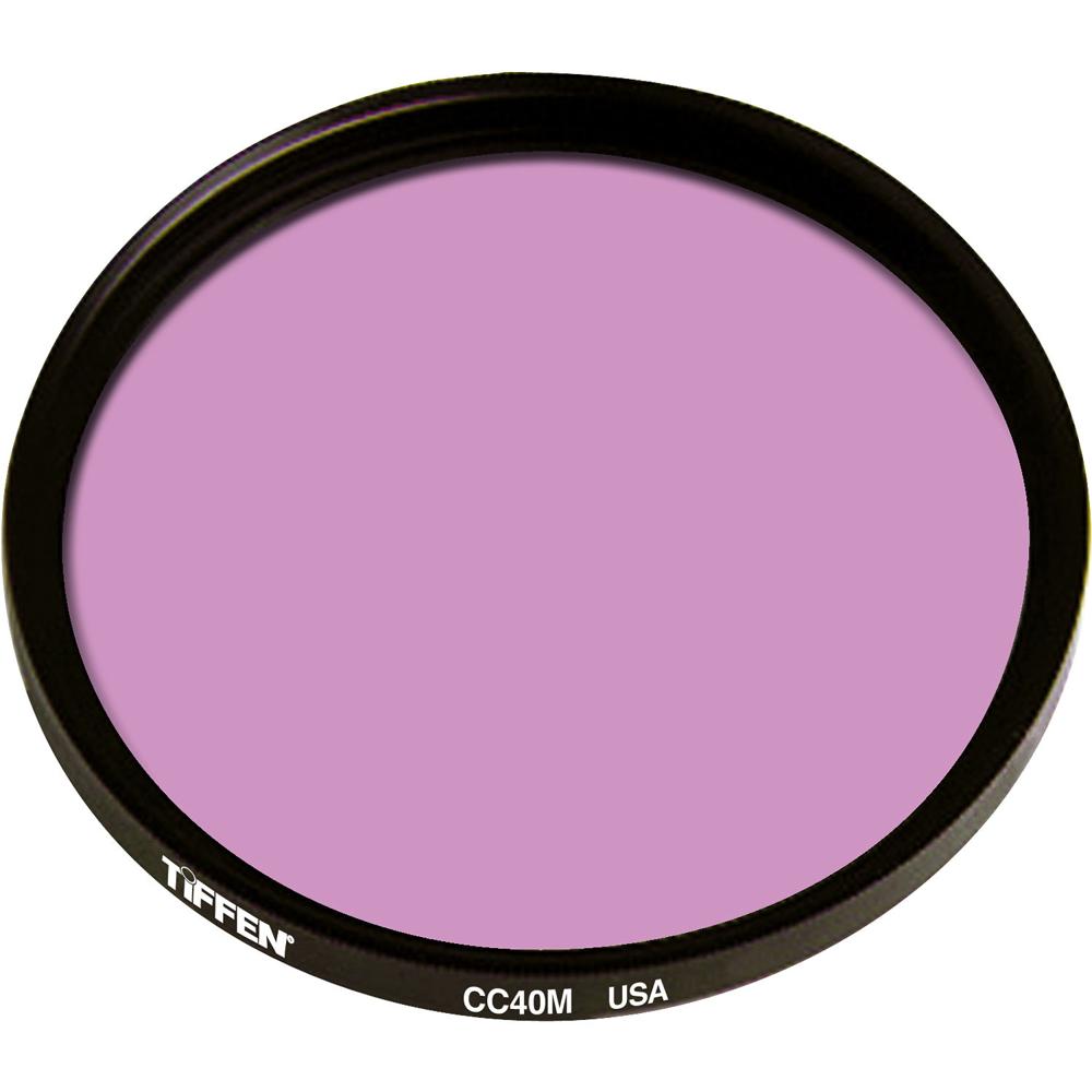 Tiffen 4.5"" Round CC40M Magenta Filter
