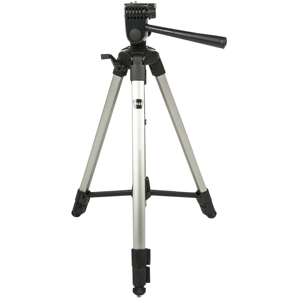 Trípode Smith-Victor P920 Pinnacle con Cabezal Pan-and-Tilt de 3 Vías - Capacidad de Carga 6.0 lb, A