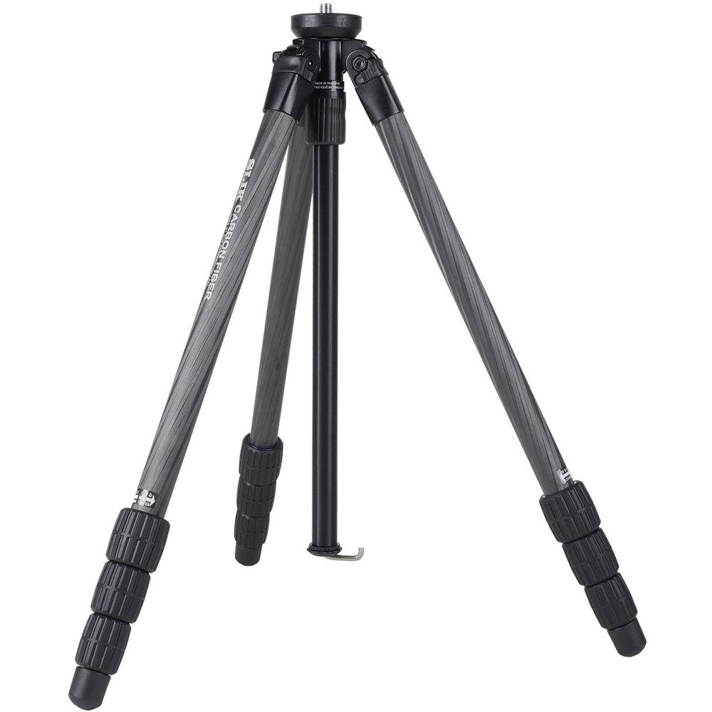 Trípode Slik Pro CF-634 (Negro) - Capacidad de Carga 6.6 lb, Altura Máx 62.6"", Altura Mín 4.1"", Pleg