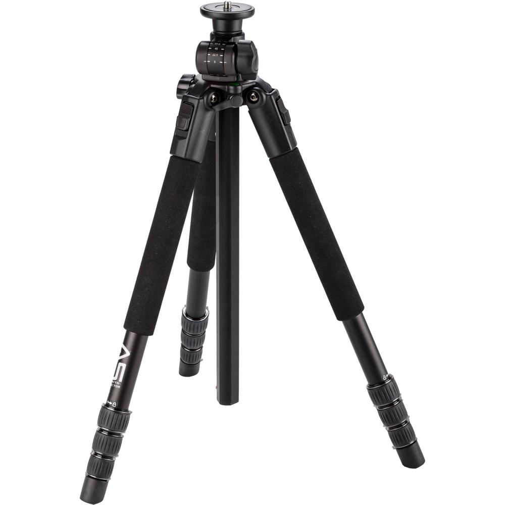 Trípode Smith-Victor CA-180 con Montura para Cámara y Taps - Capacidad de Carga 33 lb, Altura Máxima