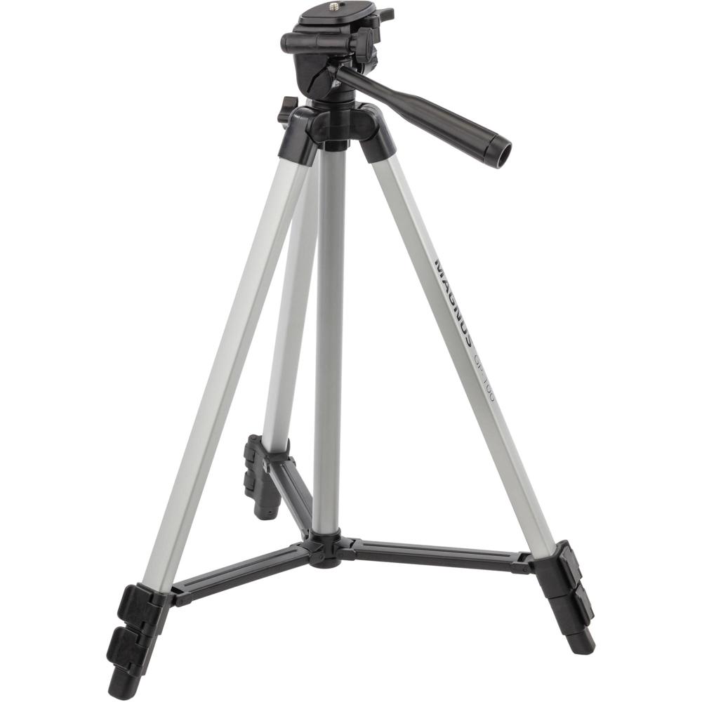 Trípode Ligero Magnus GP-100 con Cabezal Pan, Adaptador para Smartphone y Montura para GoPro - Capac