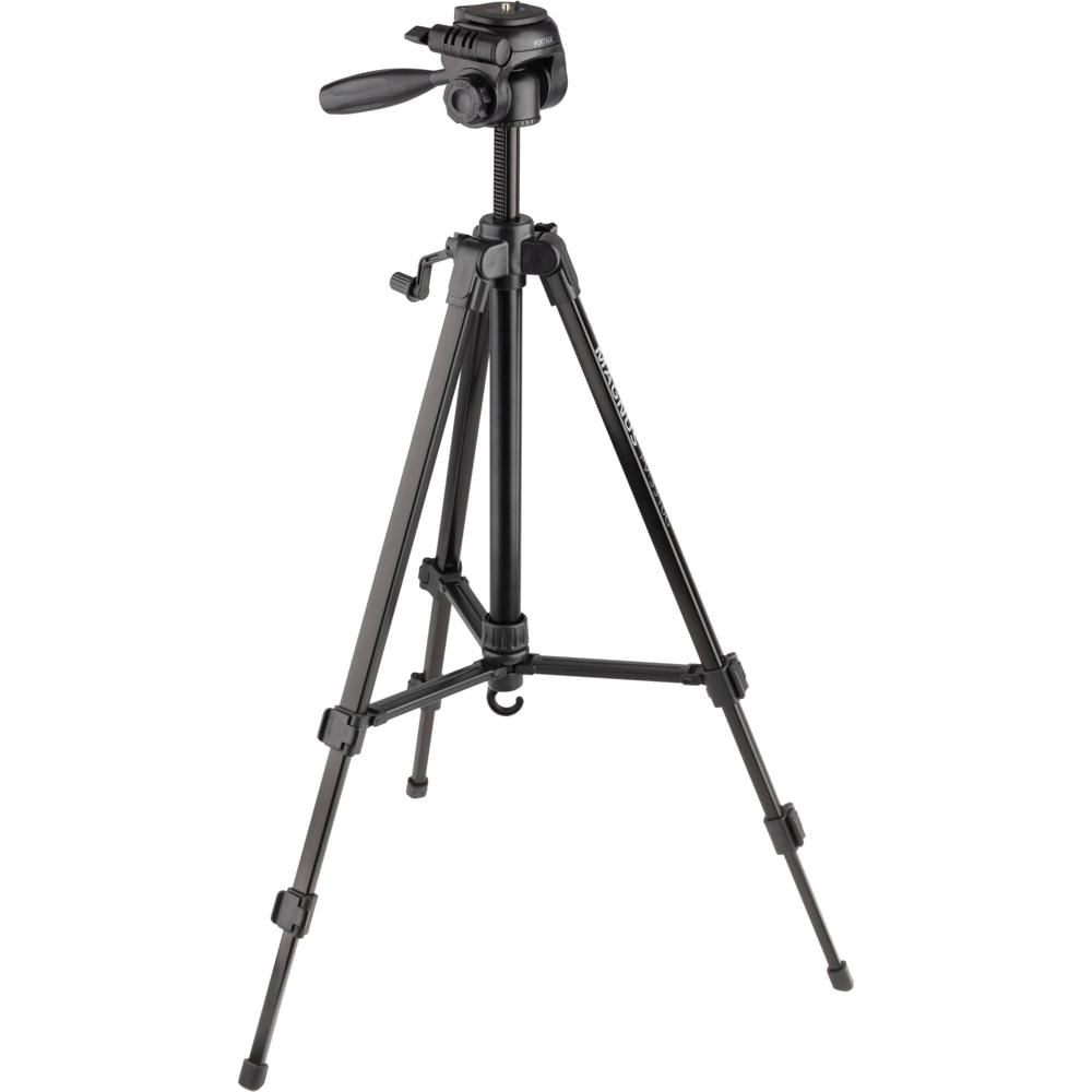 Trípode Magnus PV-3310G para Foto/Video con Columna Central Engranada, Adaptador para Smartphone y S