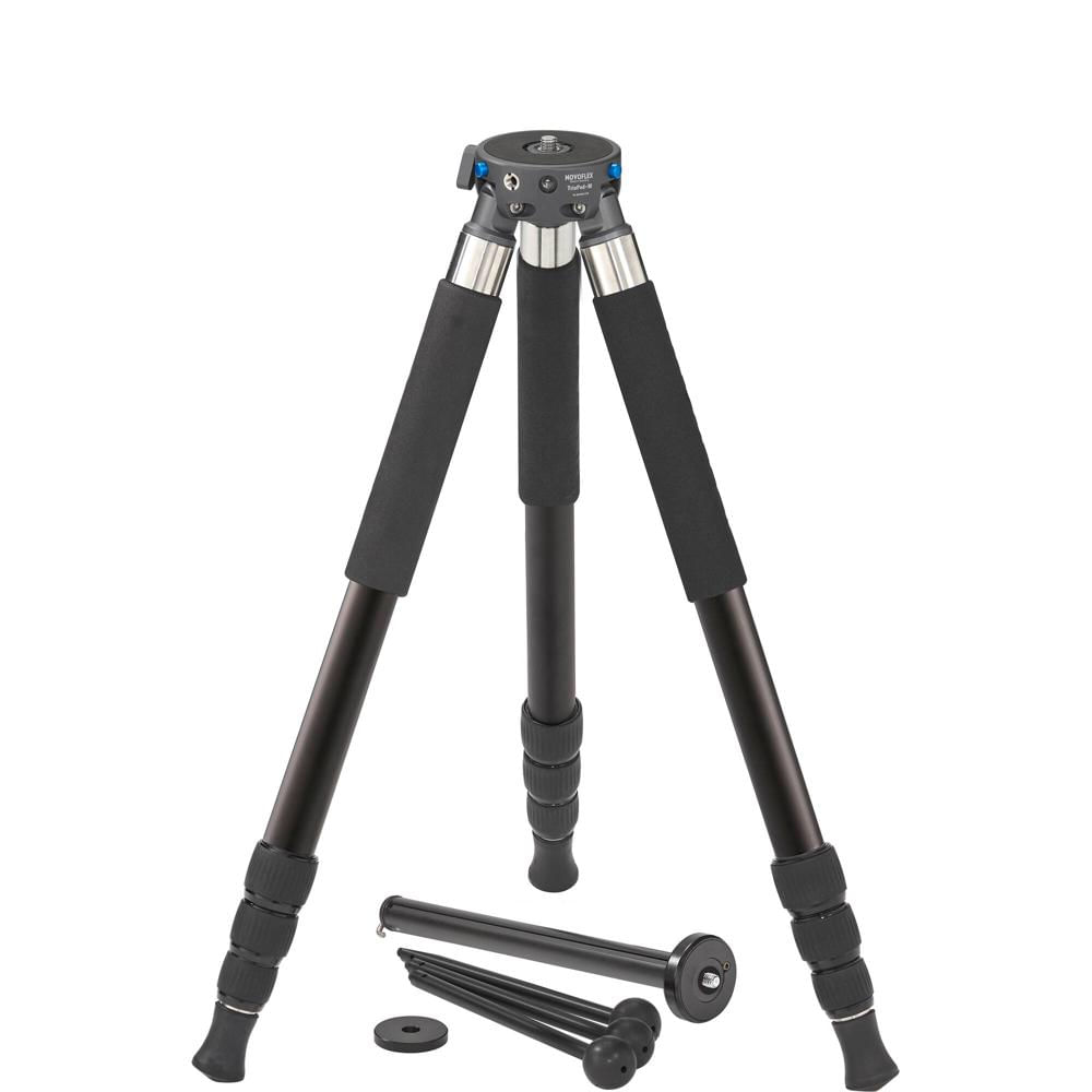 Trípode Novoflex TRIOMA2840 de Aluminio, 4 Secciones, Capacidad de Carga 60 lb, Altura Máxima 68.9"",