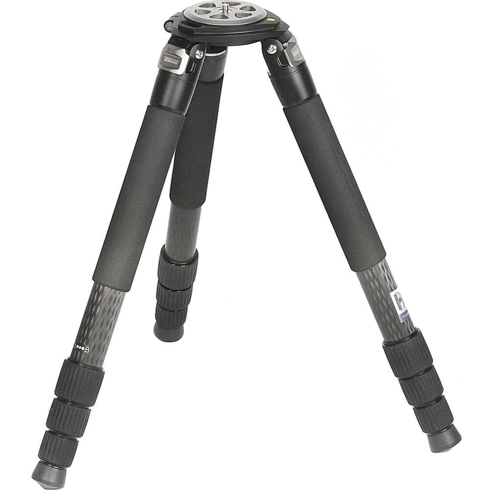 Trípode Tiltall TCH-364 de Carbono de Alta Resistencia - Capacidad de Carga 44 lb, Altura Máxima 61.