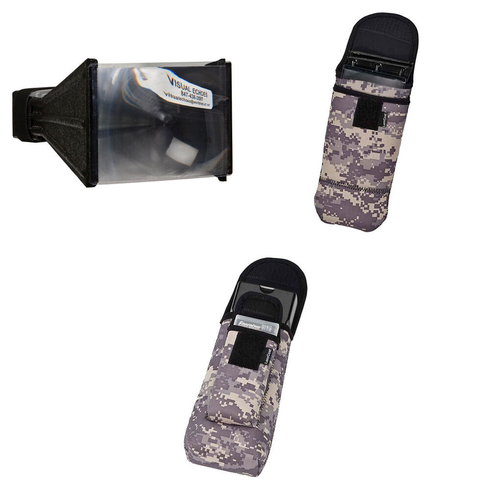 Visual Echoes FX1B Kit Better Beamer para Nikon SB-80DX con Pouch LensCoat FlashKeeper y BeamerKeepe