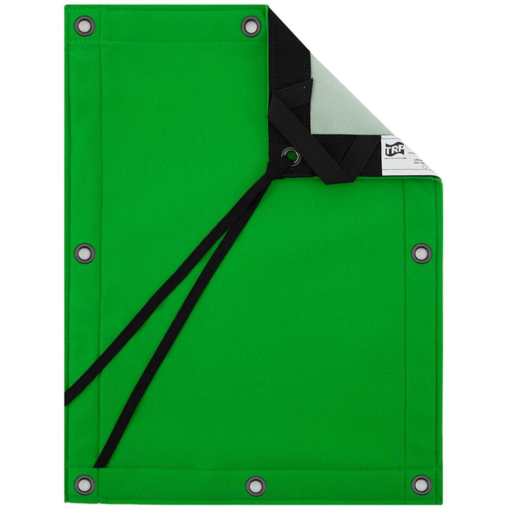 TRP WORLDWIDE Tela Verde Chroma-Key Tempo (12 x 20') - Ideal para Postproducción y Material Espumoso