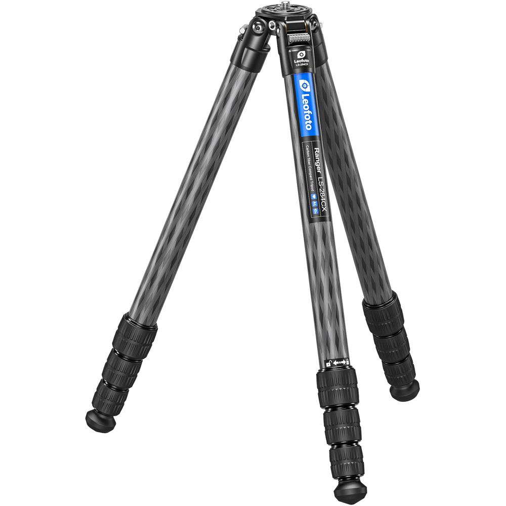 Trípode de Fibra de Carbono Leofoto LS-284C X Ranger - Capacidad de Carga 22 lb, Altura de Trabajo 3