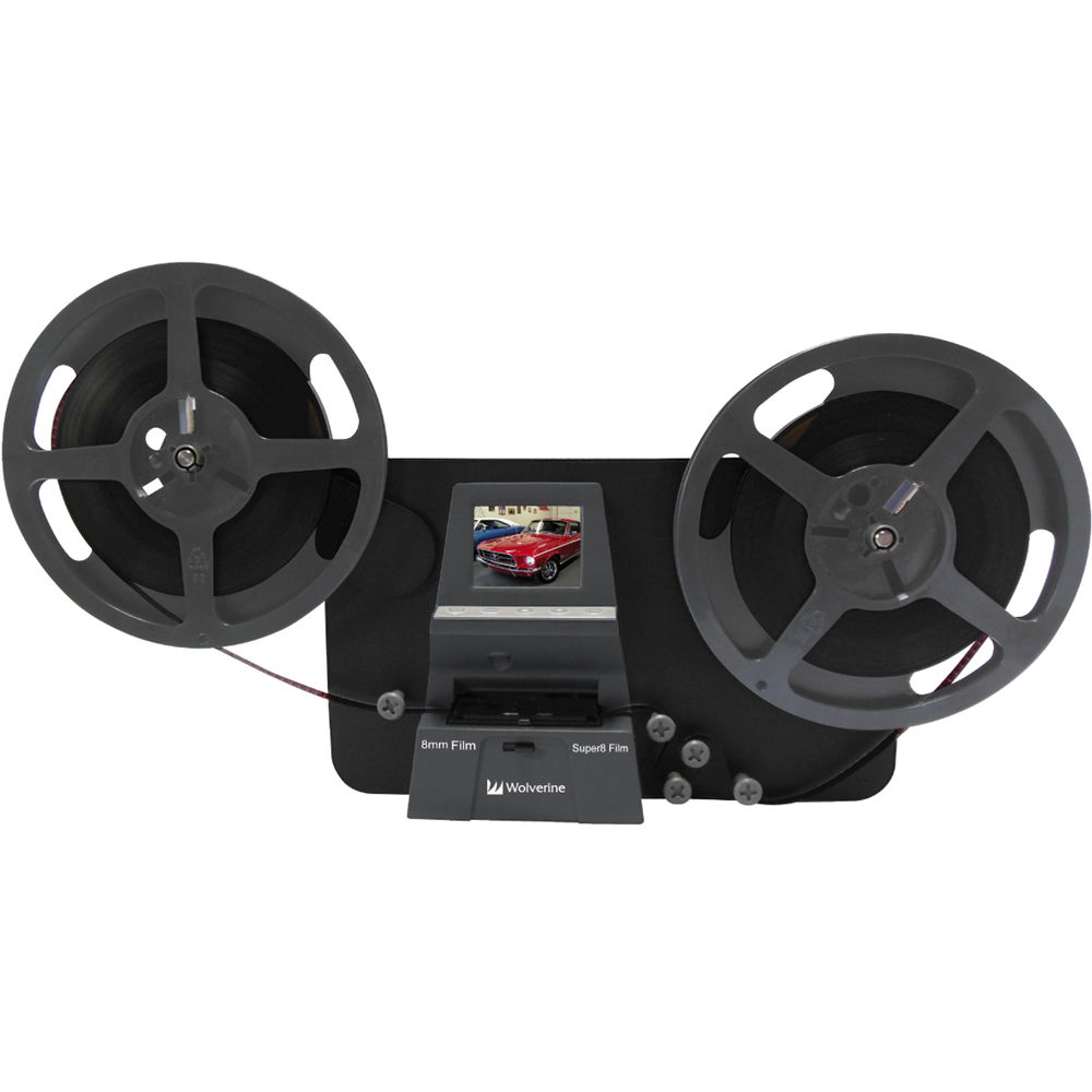 Wolverine Data Film2Digital MovieMaker-PRO: Convertidor de Películas 8mm y Super 8 con Escaneo de Al
