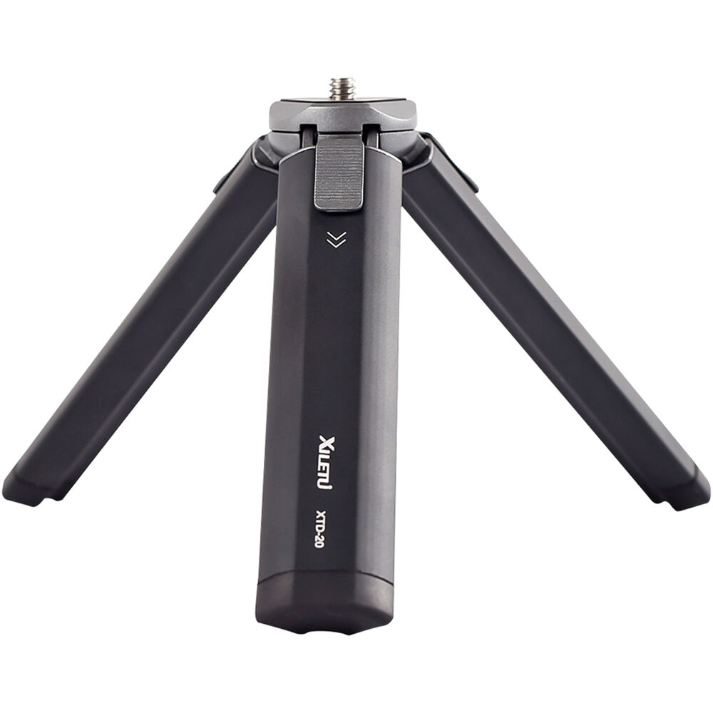 XILETU XTD20 Mini Tripod - Soporta hasta 17.6 lb, Altura Máxima 3.7"", Altura Mínima 1.2"", Longitud P