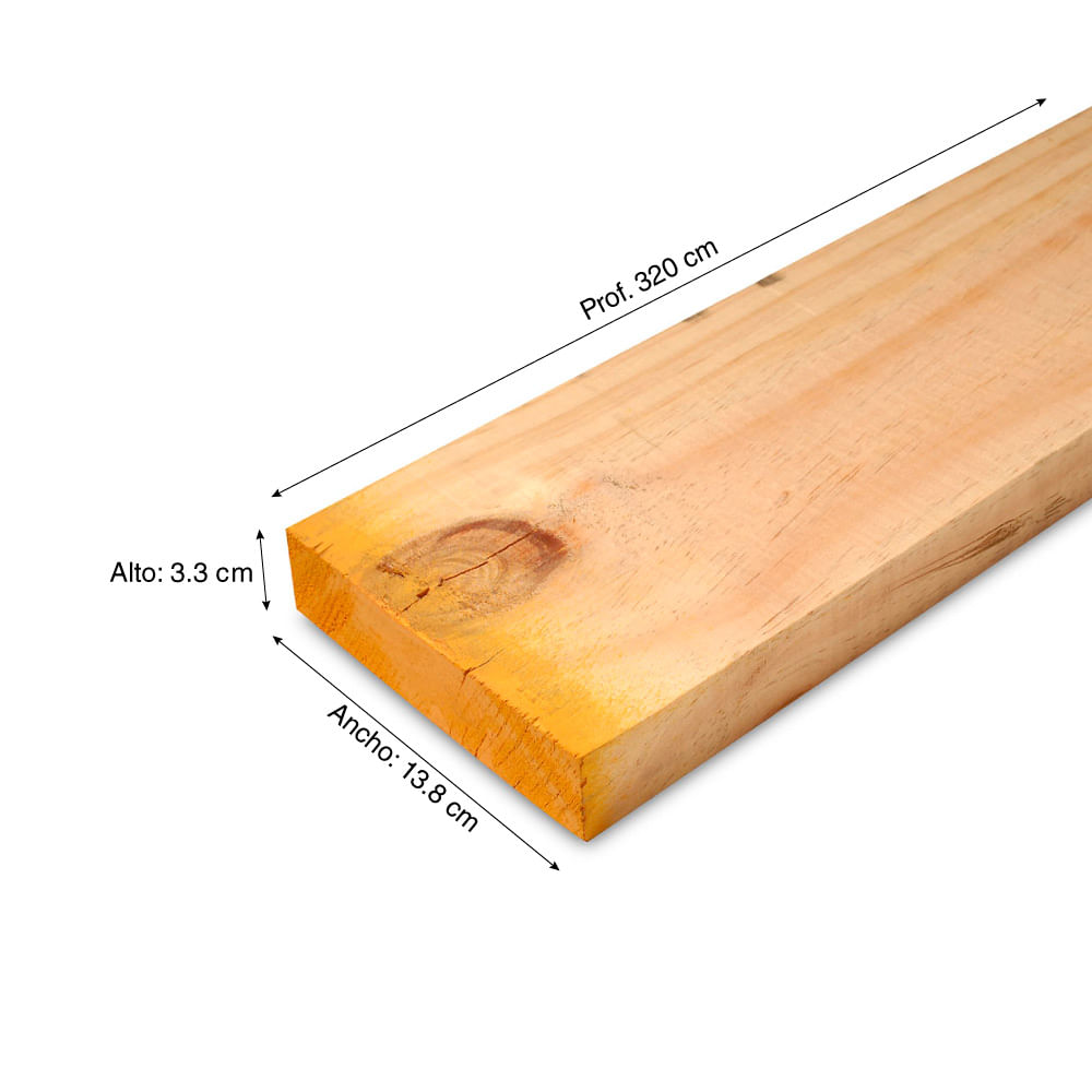 Madera Pino 1 5 x6 x10 5 33mmx138mmx3200mm Gcom Leonera Promart madera-pino-1-5-x6-x10-5-33mmx138mmx3200mm-gcom-leonera-promart