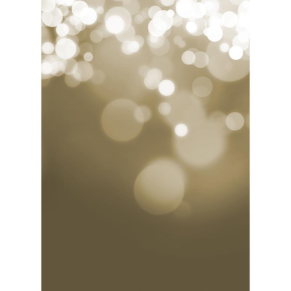 Westcott X-Drop Canvas Backdrop with Grommets (Brown Gradient Bokeh, 5 x 7')
