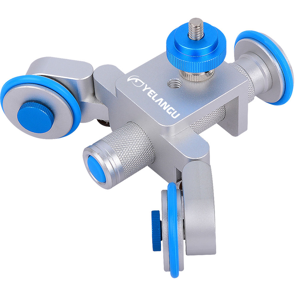 YELANGU Dolly Motorizado para Cámaras DSLR y Mirrorless - Compatible con Smartphones y Cámaras de Ac