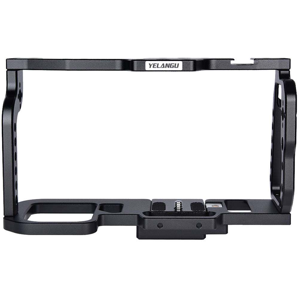 YELANGU Cage de Liberación Rápida para Blackmagic Design Pocket Cinema Camera 4K & 6K - Diseño de Fu