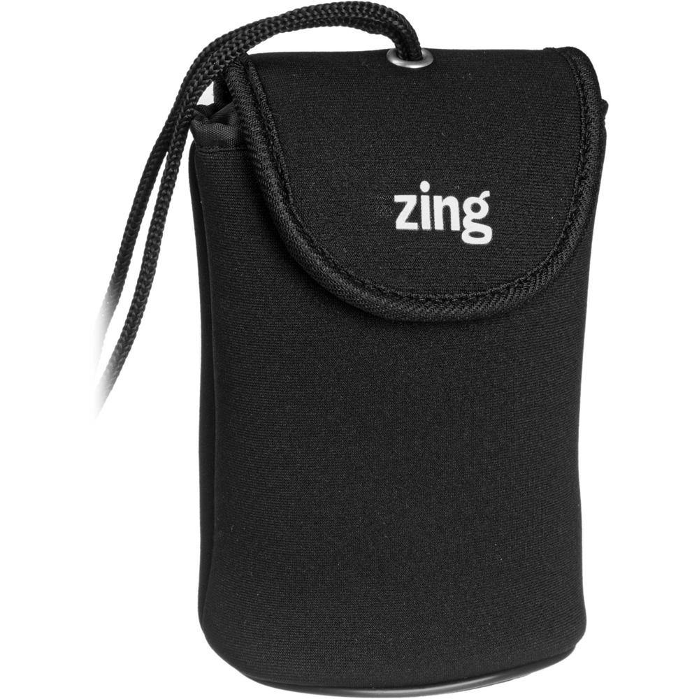 Zing Designs Funda para Cámara Grande (Negra) - Compatible con Cámaras Digitales Compactas, Bolsa Im