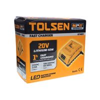 Cargador Bateria 20V Tolsen 87485