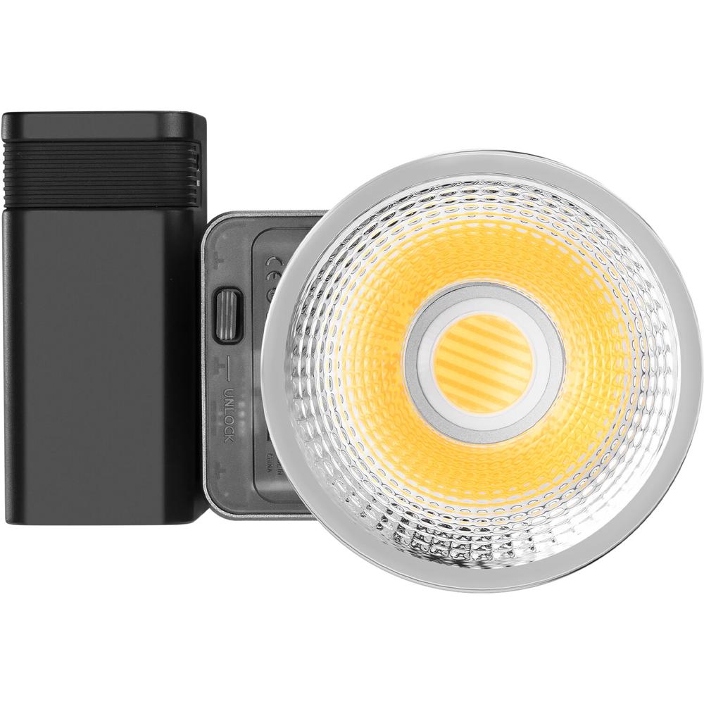 Zhiyun MOLUS X60 Bi-Color LED Monolight (Combo Kit) - Luz Compacta con Batería, Control App, CRI 95,