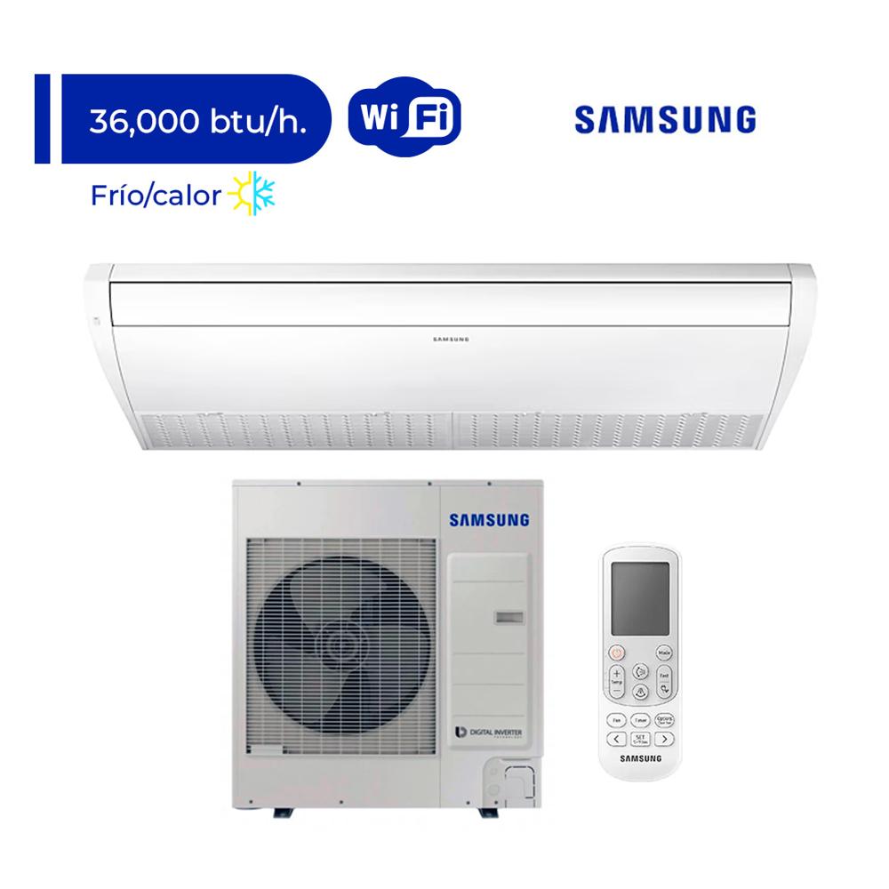 AIRE ACONDICIONADO SAMSUNG TECHO 36,000 BTU FRIO/CALOR CON WIFI