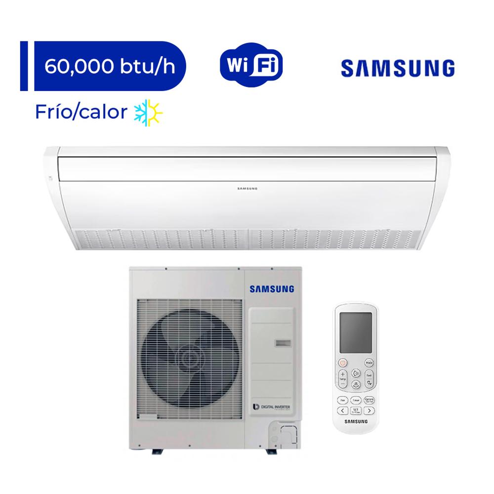AIRE ACONDICIONADO SAMSUNG TECHO 60,000 BTU FRIO/CALOR CON WIFI