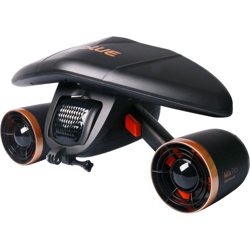 Sublue US WhiteShark MixPro Scooter Submarino (Negro Oro) - Velocidad 4 mph, Profundidad 131', Bater